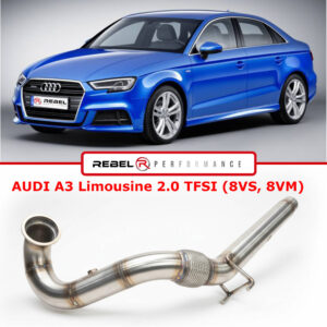 Downpipe AUDI A3 Limousine 2.0 TFSI (8VS, 8VM)