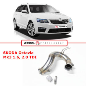 Downpipe SKODA Octavia Mk3 1.6, 2.0 TDI